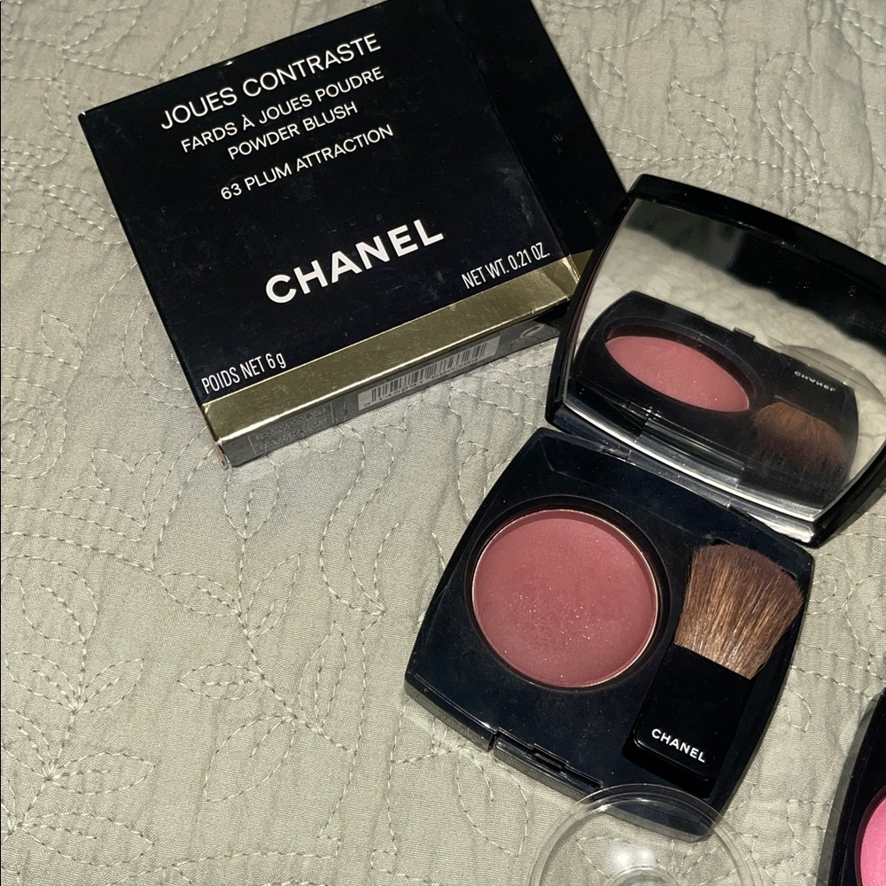 CHANEL Joues Contraste Blush Duo - Pink and Plum - Picture 5 of 5